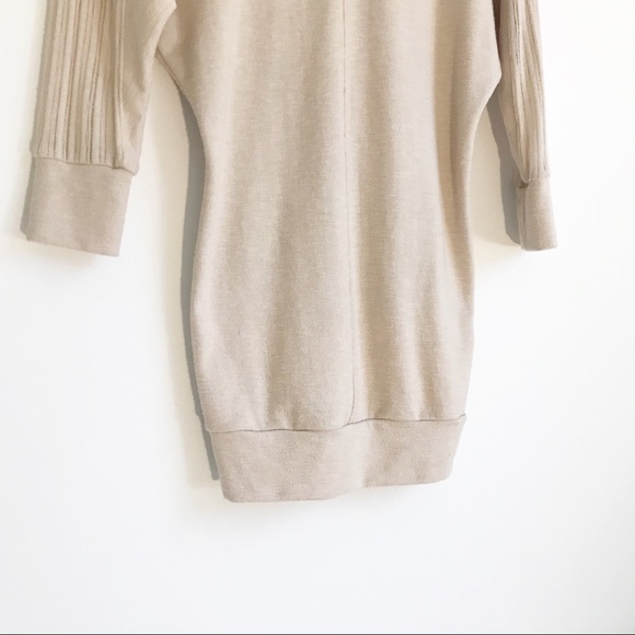 SPARKLE & FADE Cream Knit Low Back Sweater - Picture 3 of 6